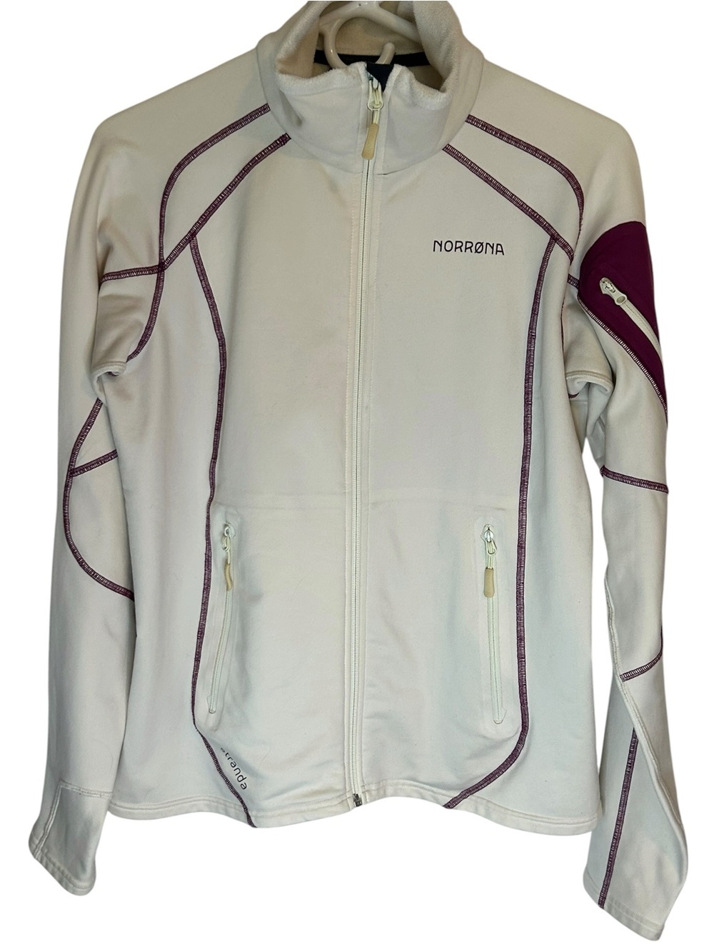 Norrona Stranda Warm 2 Womens Jacket Fleece Layer Size M